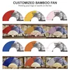 Custom hand fan,please send logo