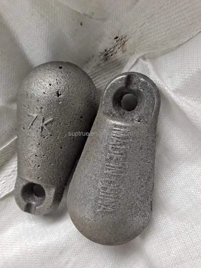 Customized Iron Sinker Cast Net Fishing Net Pendant Fishing Moulds 1kg