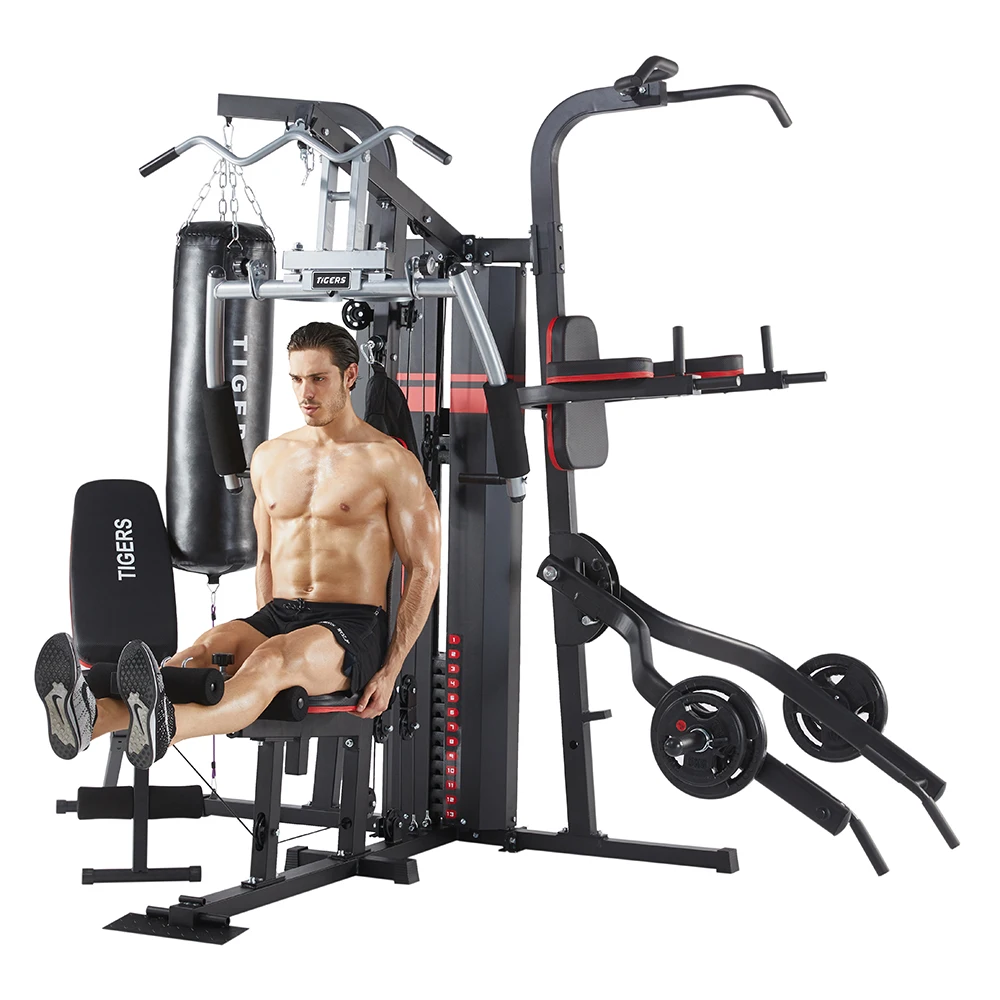 SENAOFIT Multi Function Station Home Gym Set Equipment Home Fitness Equipment Body Building Machines