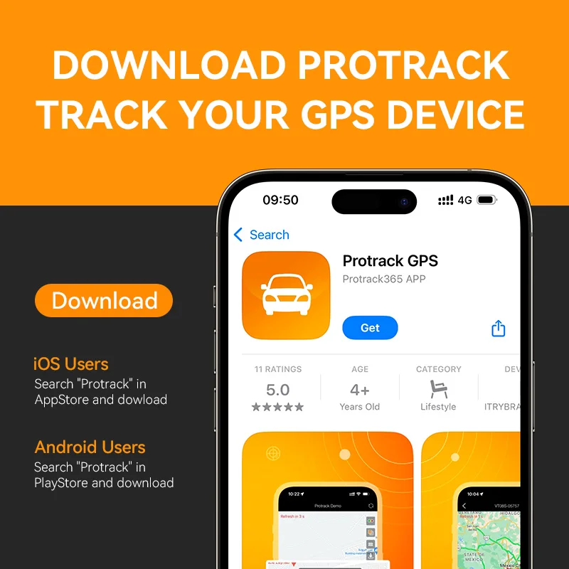 Protrack No Monthly Fee Waterproof VT05 GPS Tracker Motorcycle Bike Vehicle GPS Tracking Device With ACC Detection