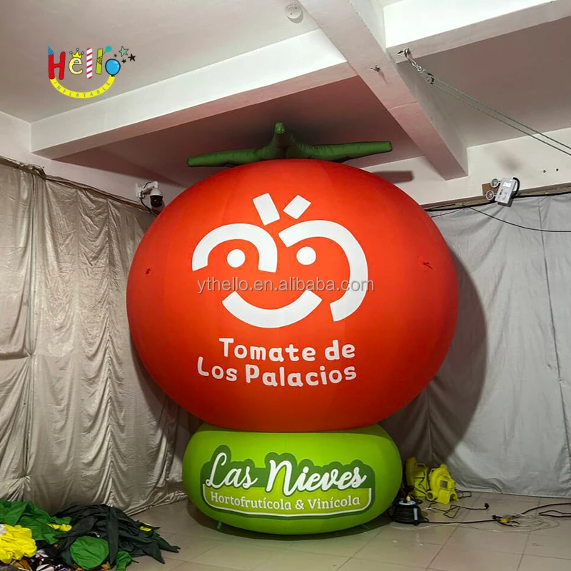 Tomato Float Inflatable Customized Inflatable Advertising Model Tomato Plantation Props ...