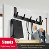 5 hooks black short