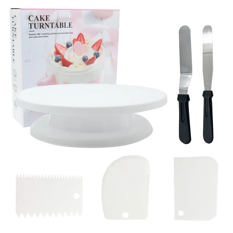 New Bakeware Cake Tools Box and Accessories Complete Baking Set Bakery for Decoration Decorating Design Tool Supplies Kit