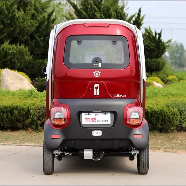 Newest 4-Seater Mini Electric Car Chinese New Energy 4-Wheel Pickup Automatic Gearbox Left Steering-Popular 4-Wheel Electric Car