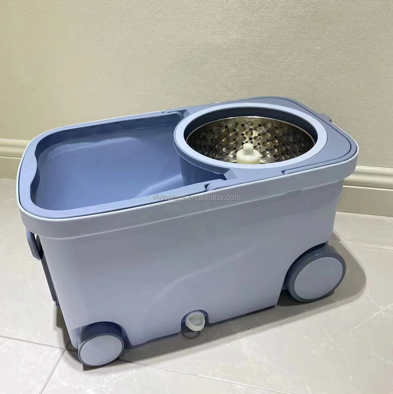 360 Вращающаяся Волшебная Швабра для уборки дома, швабра с 4 колесами