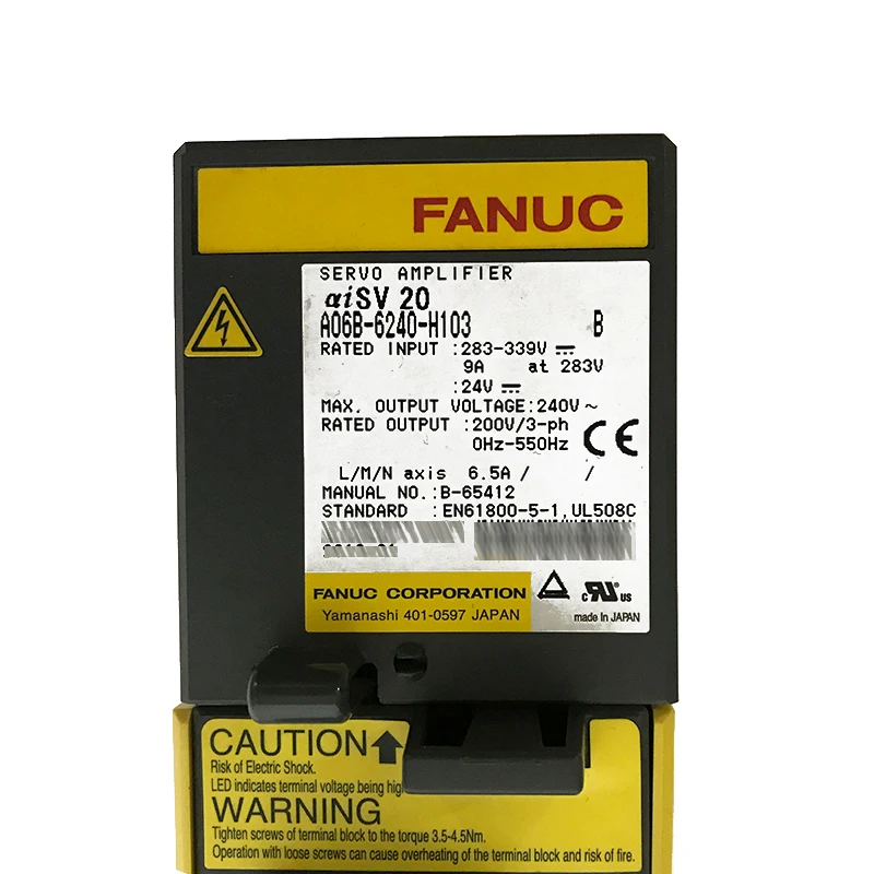 A06b6240h103 Fanucスピンドルモーターサーボドライバーアンプ Buy ファナックサーボアンプ、ファナックサーボドライバ