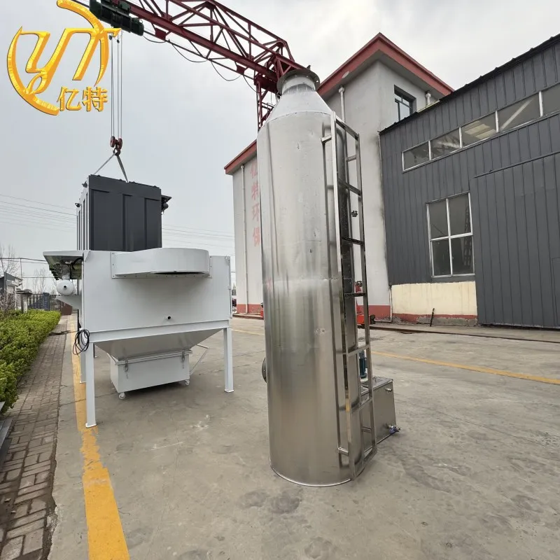 Stainless Steel Gas Scrubber Treatment Acid and Alkaline Waste Gas  HLC  NoX for Spraying Chemical Food and Industries