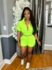 Verde fluorescente
