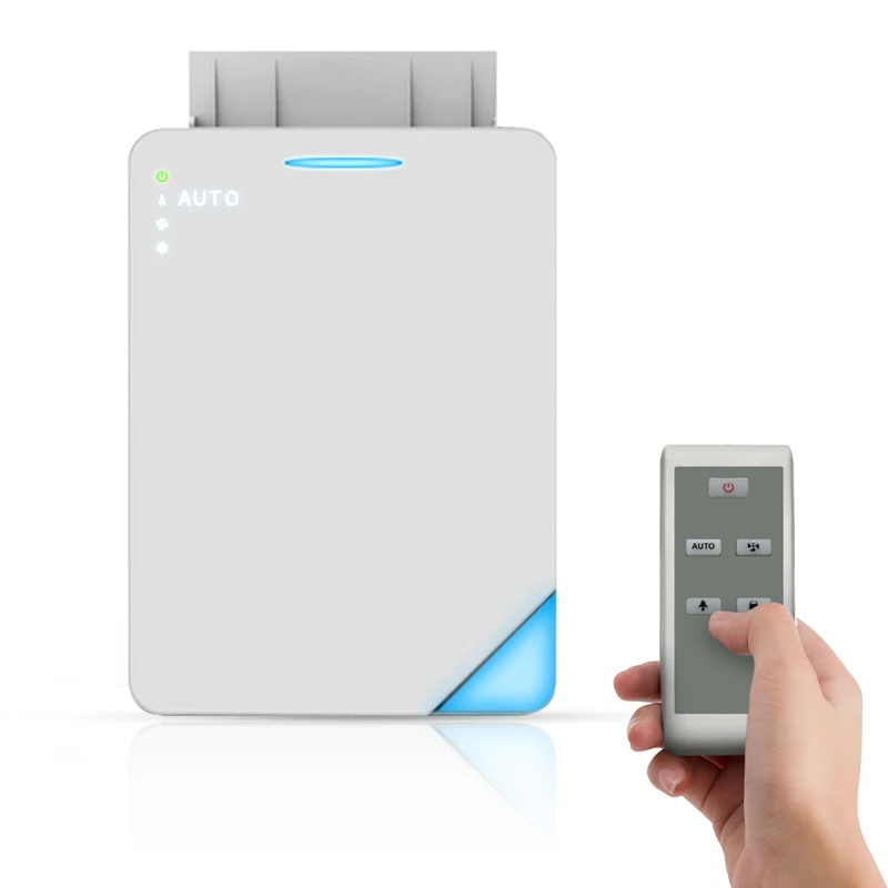 Máy lọc không khí thông minh cao cấp với bộ lọc HEPA, vận hành êm ái cho gia đình và văn phòng, màn hình cảm ứng, điều khiển qua WiFi và trợ lý giọng nói, vỏ nhựa