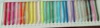 Tarjeta de Color de Cuerda de Poliéster