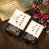Gold coated almond rice+black suspension box