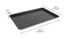 Revestimiento antiadherente de aluminio en un lado, 60*40*5cm de grosor, 1.0mm, 1.65kg.