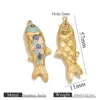 Golden big fish -blue