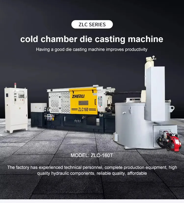 ZHENLI Factory Large Fire Hydrant Die Casting Machine 160T Aluminum Injection Machine Small Part factory
