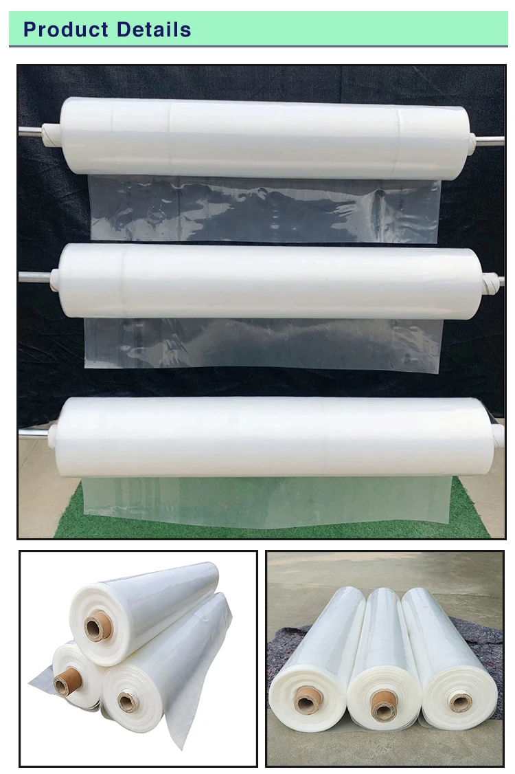 Multipurpose PE Plastic Film, Used for Protective Covering in Engineering Construction