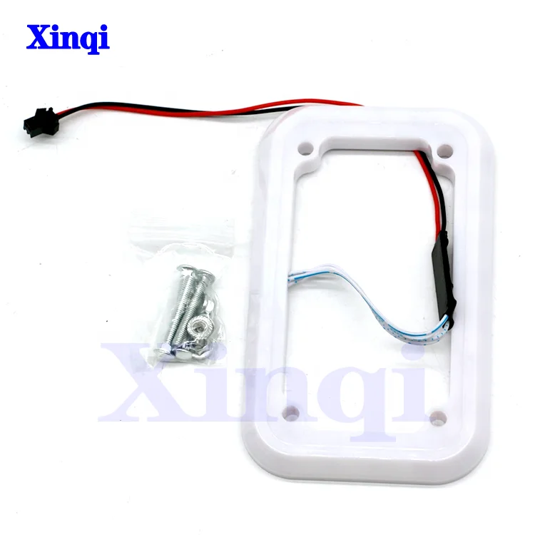 Factory Wholesale Price Multi Coin Acceptor Colorful Flashing Decorative Frame LED Frame Coin Aacceptor
