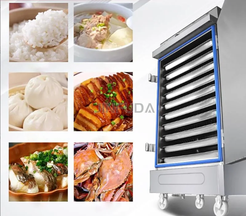 Industrial Cooker Rice Steaming Cabinet Steamer Commercial Gas Rice ...