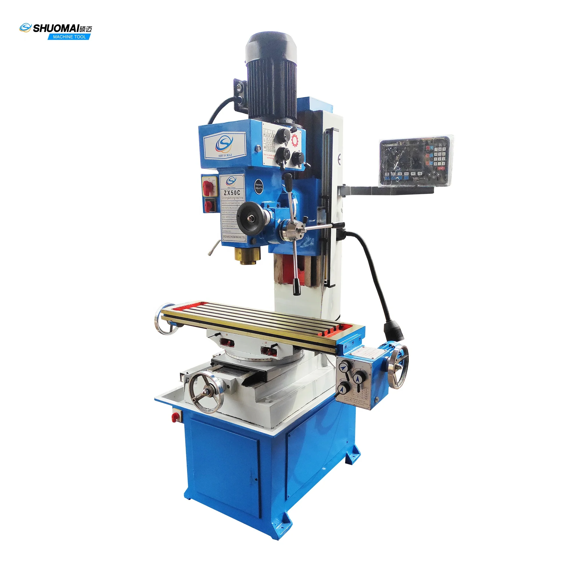 キケロ ZX50C Small Vertical Metal Milling Drilling Machine with Auto