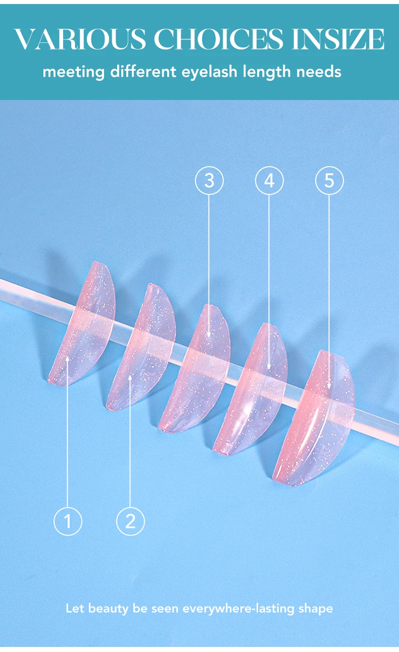 Eyelash Lift Pads Lash Lift Silicone Pad Glueless Perm Rods Reusable