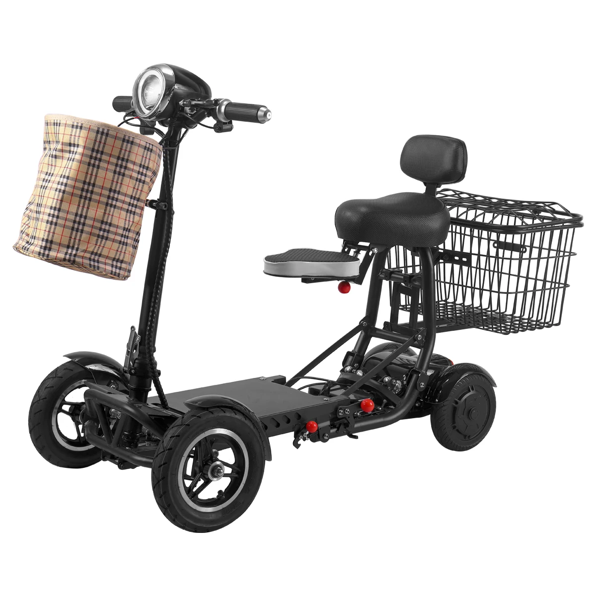 Factory Price Pretty Fast Powerful Mobility  4 Wheel Eopklapbare Scootmobiel  Portable Compact Wheel Opklapbare Scootmobiel
