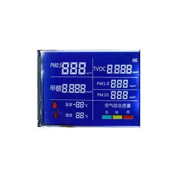 Custom VA STN TN FSTN HTN Segment Graphic Monochrome LCD Display for Motorcycle Car Speedometer Instrument Dashboard