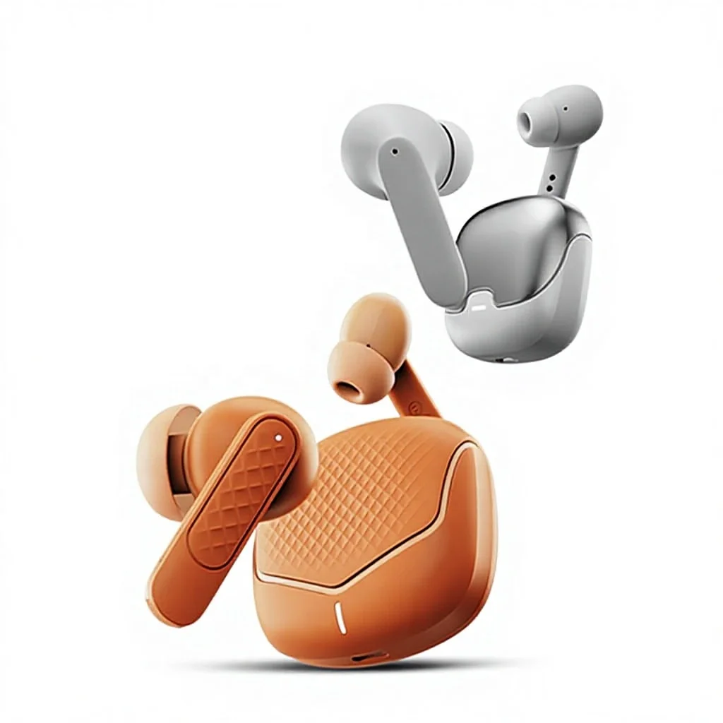 Active Noise Cancellation TWS Earbuds Z40 V2.0 4 MIC ENC LED