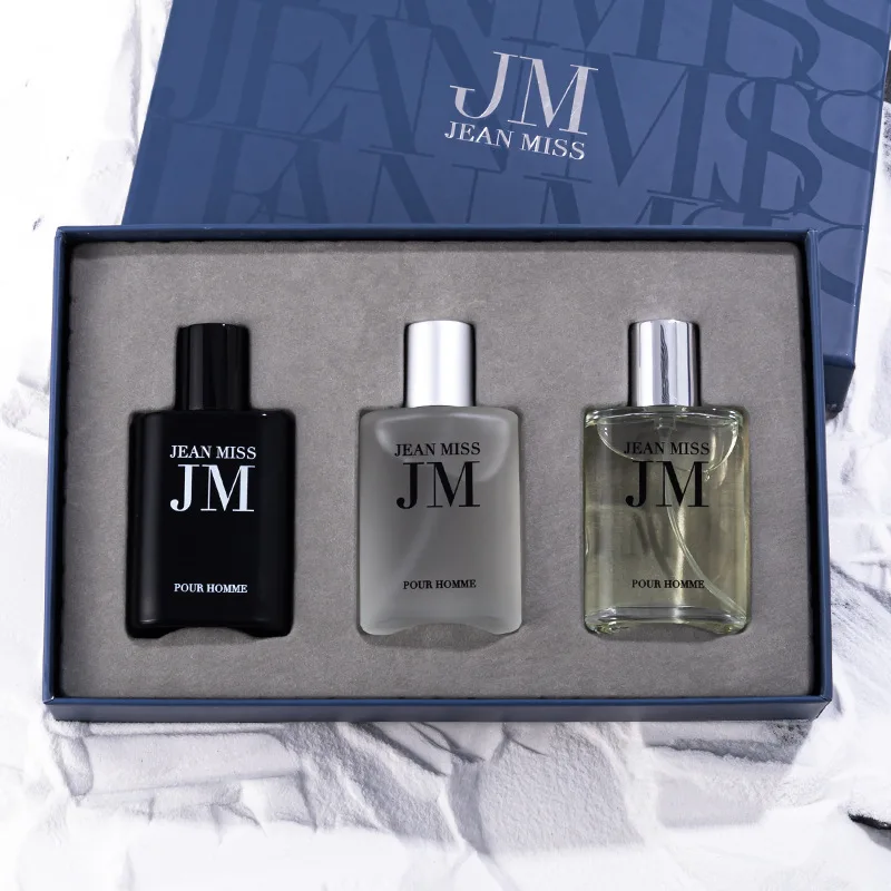 Customized Long Lasting Smell 3pcs 30ml Men Perfume Gift Set Men