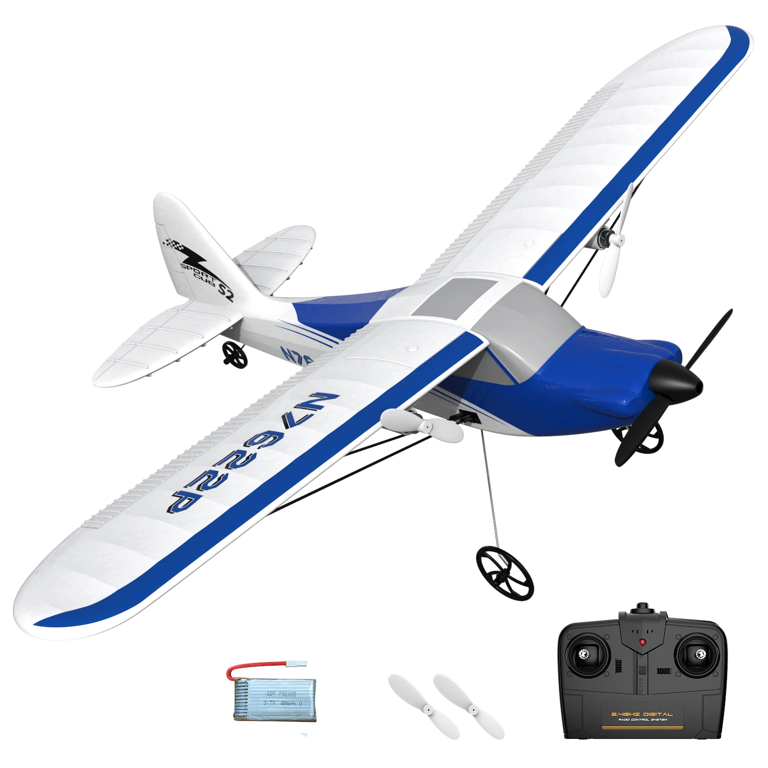 2.4G 3CH EPP Foam RC Plane Airplane Remote Control Glider RTF Aircraft Toy US D1