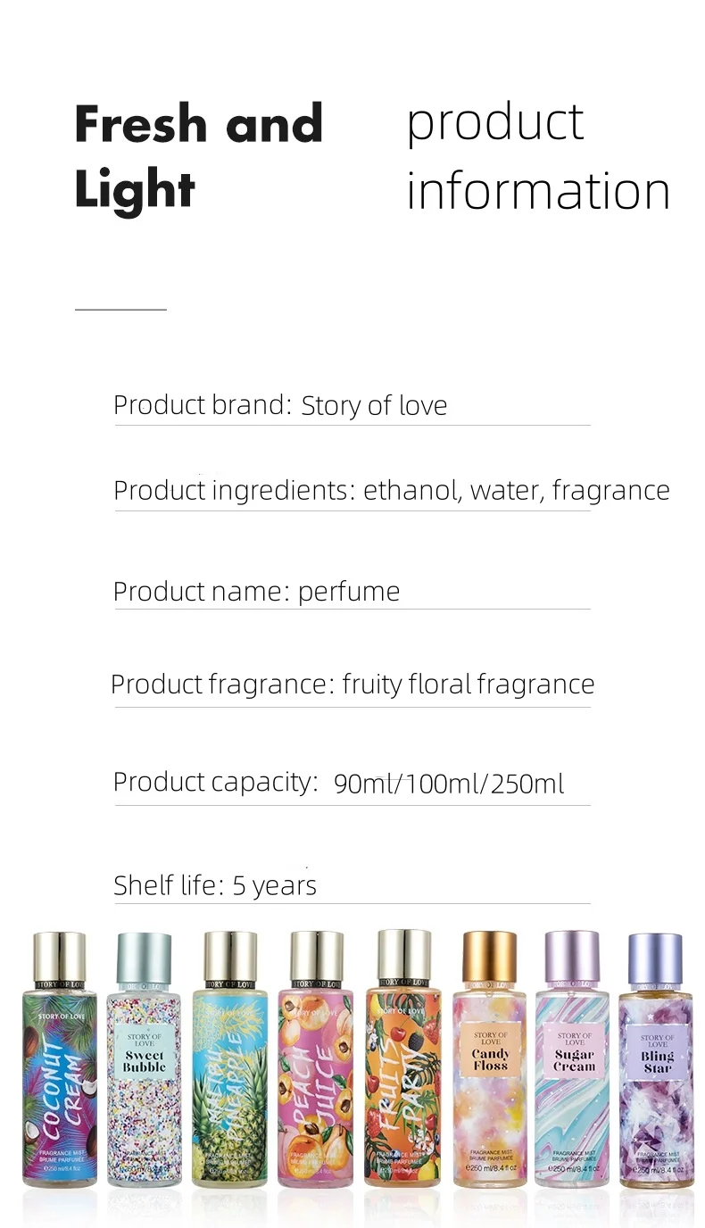Secret Victoria Original Brand Deodorant Spray Vendor Frasco Perfume ...