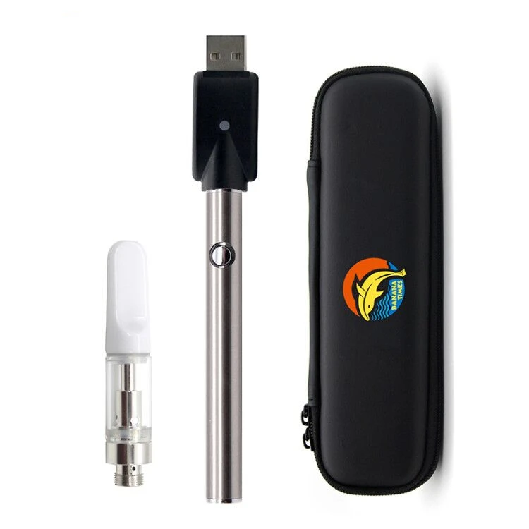 Panama wholesale bottom Micro USB vaporizer pen S105 380mah cartridge battery 510 preheat cbd vape battery