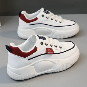 K8635 New Combination Casual Women's Shoes 2023 Autumn Fashion Breathable Board Shoes Increase Thick Sole Student Korean Edition