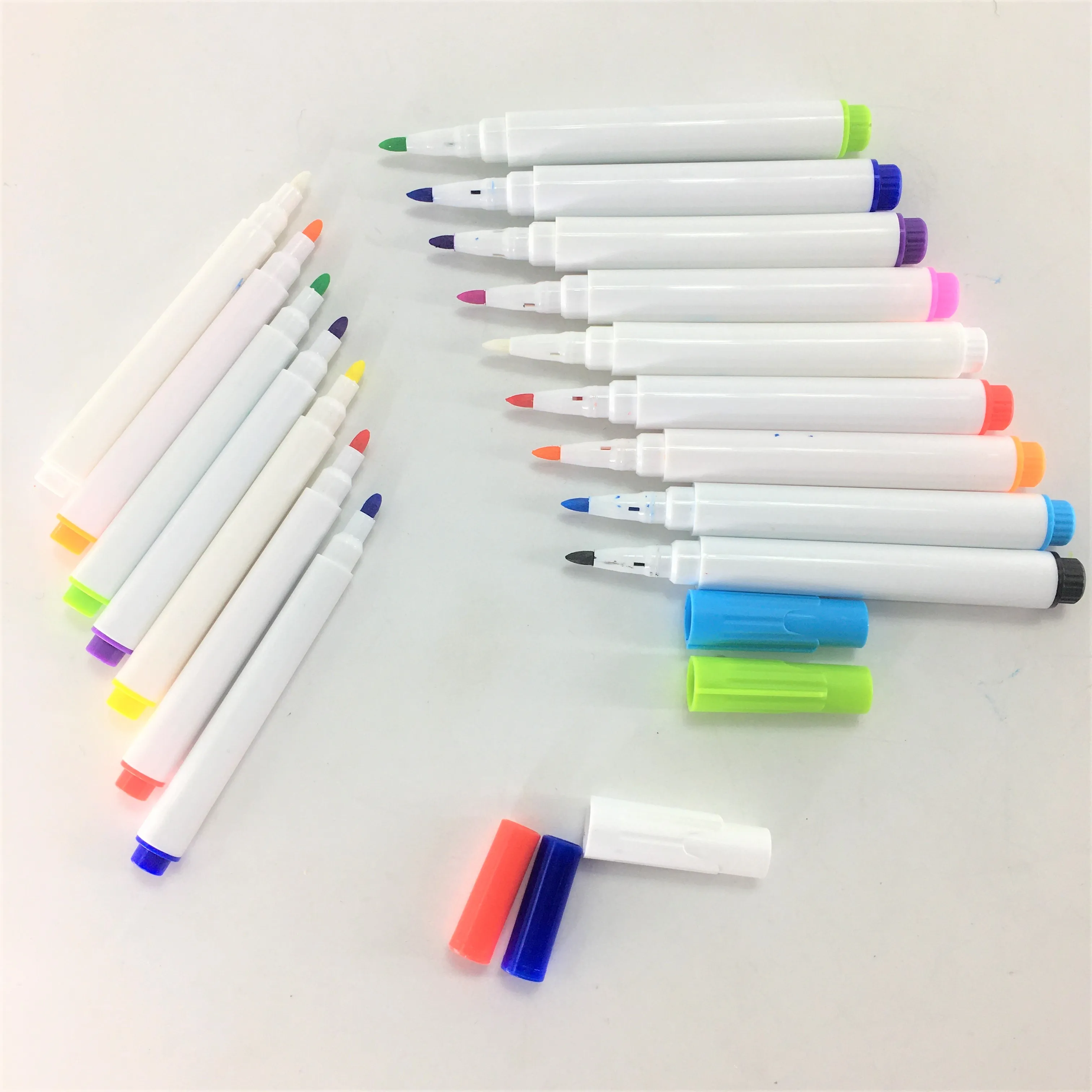 Non Toxic Dry Erase and Wet Blackboard Whiteboard Marker Pen Set School