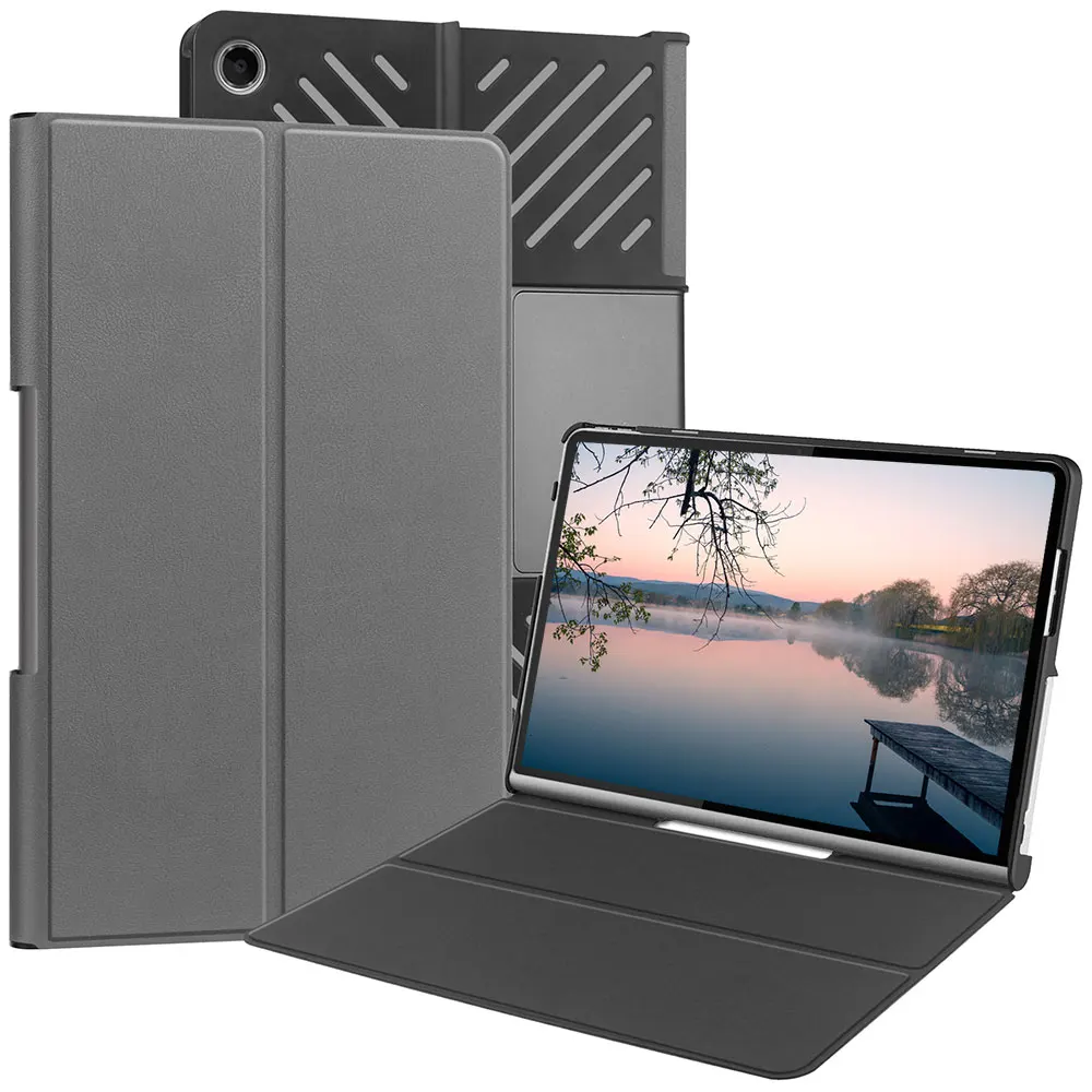 Laudtec Pbk249 Multi-Angle Holder Tablet Case Pure Colour Simple Business Anti Drop Scratch For Lenovo Tab Plus 11.5