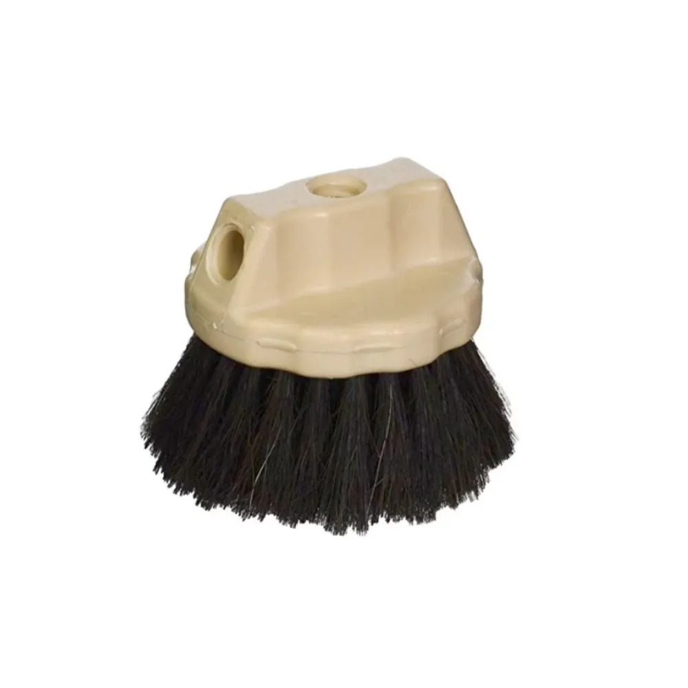 Factory Supply Custom Logo 2-1/2 Bristles Horse Hair Round Drywall Texture Brush Stippling Texture Brush
