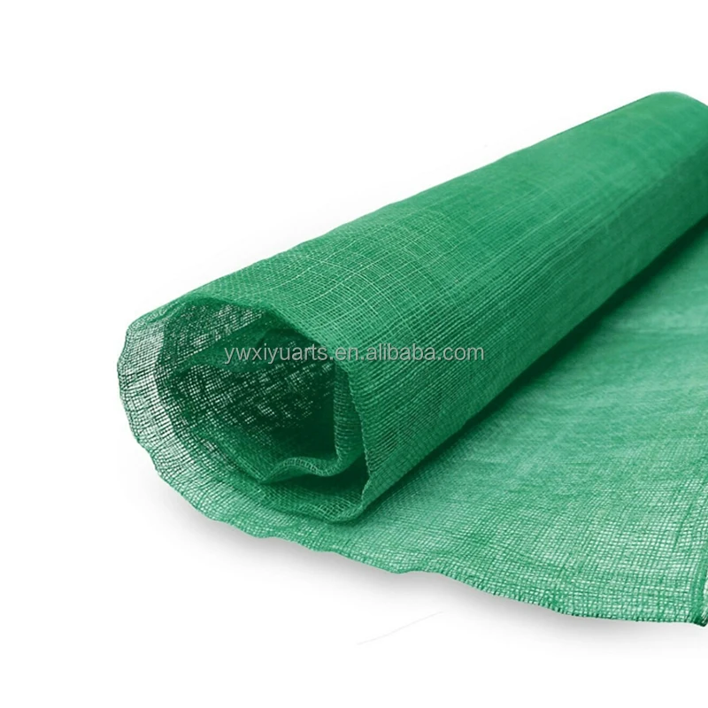 Factory Wholesale Dyed Sinamay Fabric (Plain Weave 90cm Wide) for Millinery Hats-Trade Assurance Payment