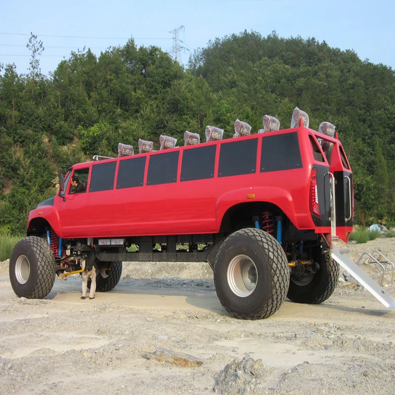 Desert Truck 4x4 6x6 AWD Off Road Trucks Desert Passenger Carrier