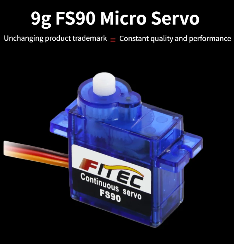 Sg90 9g Micro Servo Motor Metal Carbon Fixed Wing For Rc Car & Airplane ...