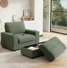 Green + Corduroy + 1 Seat + Polyresin