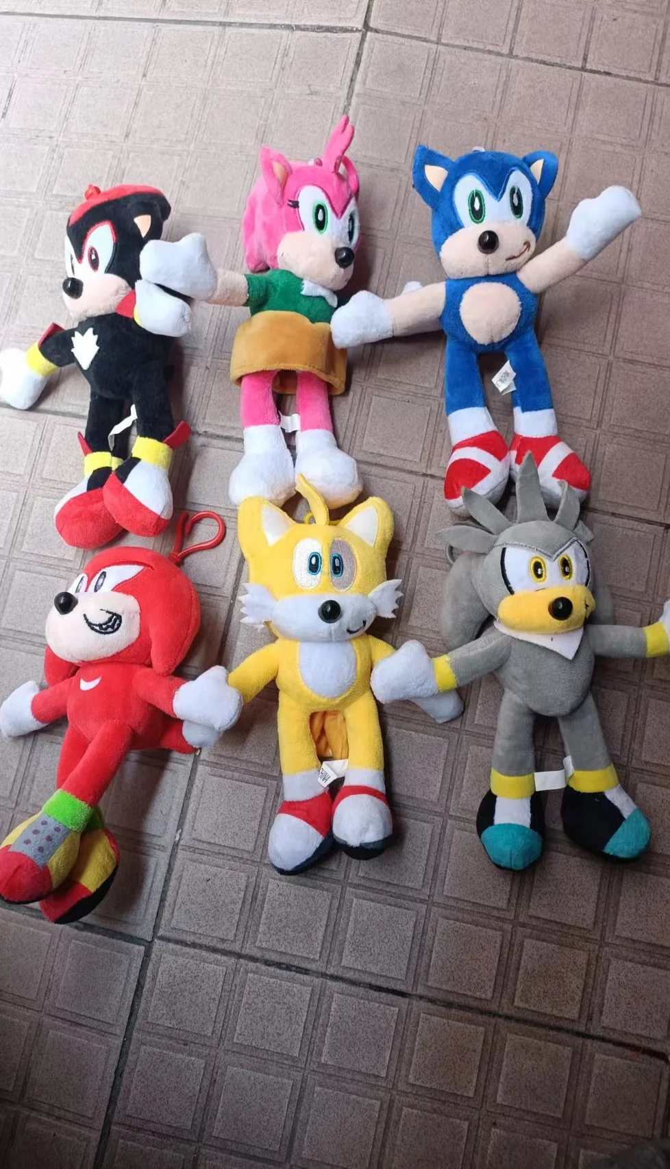 Factory Wholesale 2025456080cm Super Sonic Plush Toy Hedgehog