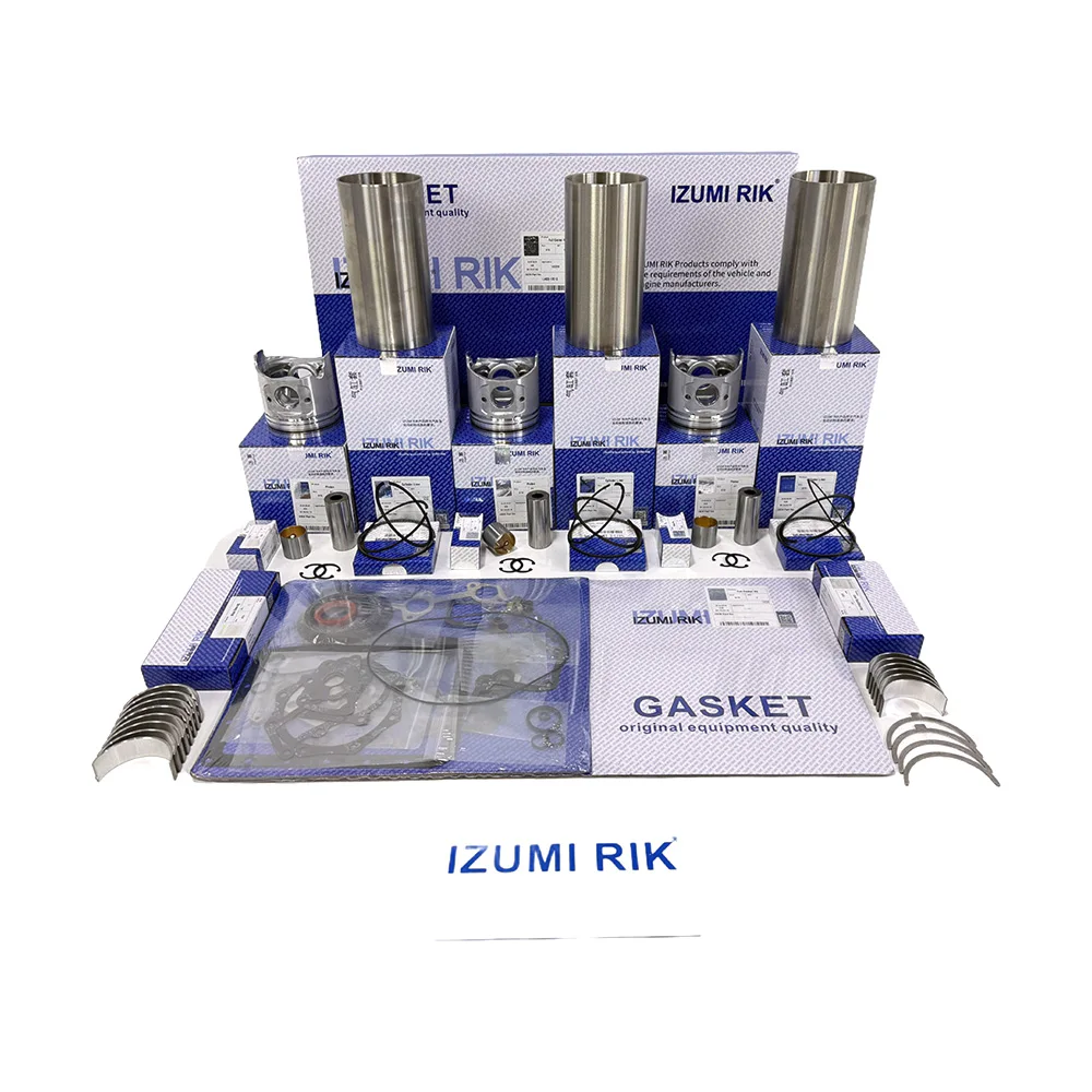 3D88 3D88-2 3D88-3 Overhaul Rebuild Kit with Overhaul Kit Main & Conrod Bearing with Thrust Washer for Yanmar OEM Engine Parts