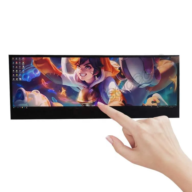 14 Inch 4K Portable Monitor - Wisecoco Touch Screen Display