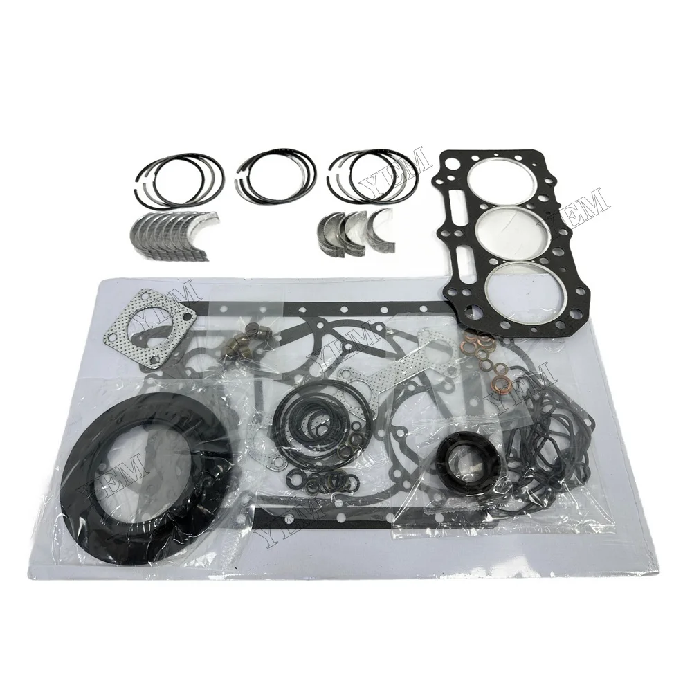 For Shibaura S773L Overhaul Re-ring Kit Engine Part Gasket Piston Set