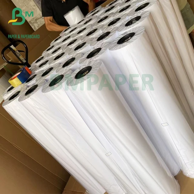 24'' x 150ft Wide Format Plotter Paper Rolls 20LB 24LB For CAD Engineering Plans