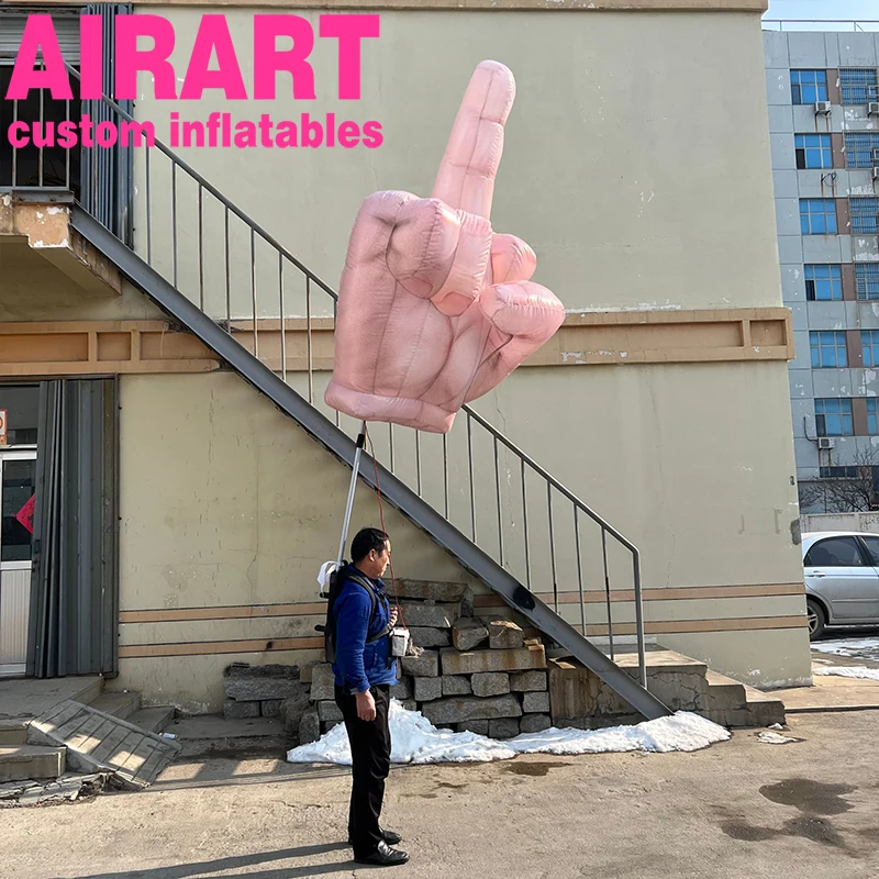 Inflatable Middle Finger Puppet