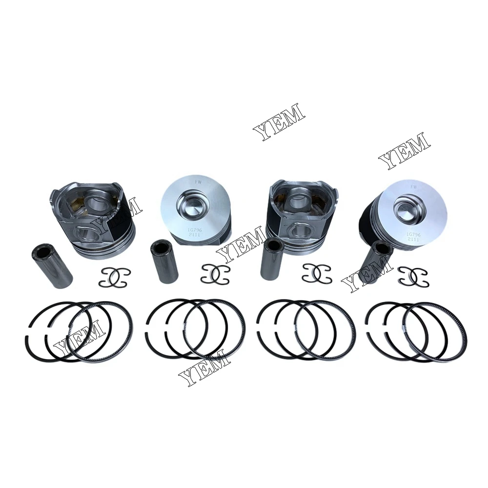 V2403 Piston Set With Piston Rings for Kubota