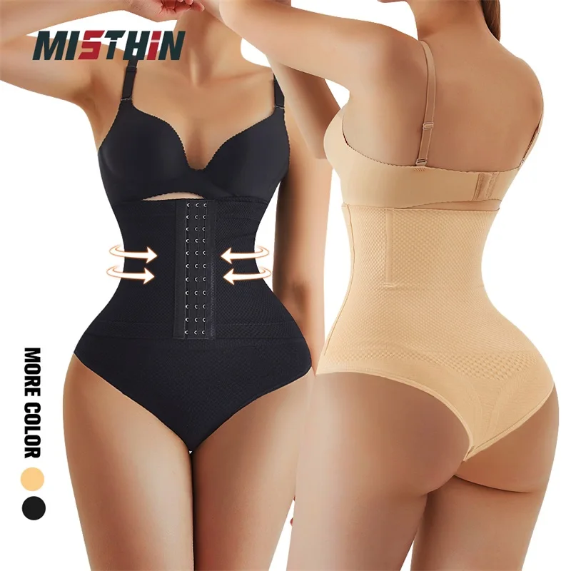 Hot Sale Full Body Women Slimming Thong Panties Wear Belt Tummy Control Underwear Waist Trainer Shaper Shapewear for Women details