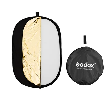 GODOX 59"x79" 150 X 200cm 5 in 1 Portable Collapsible Light Round Photography Reflector for Studio