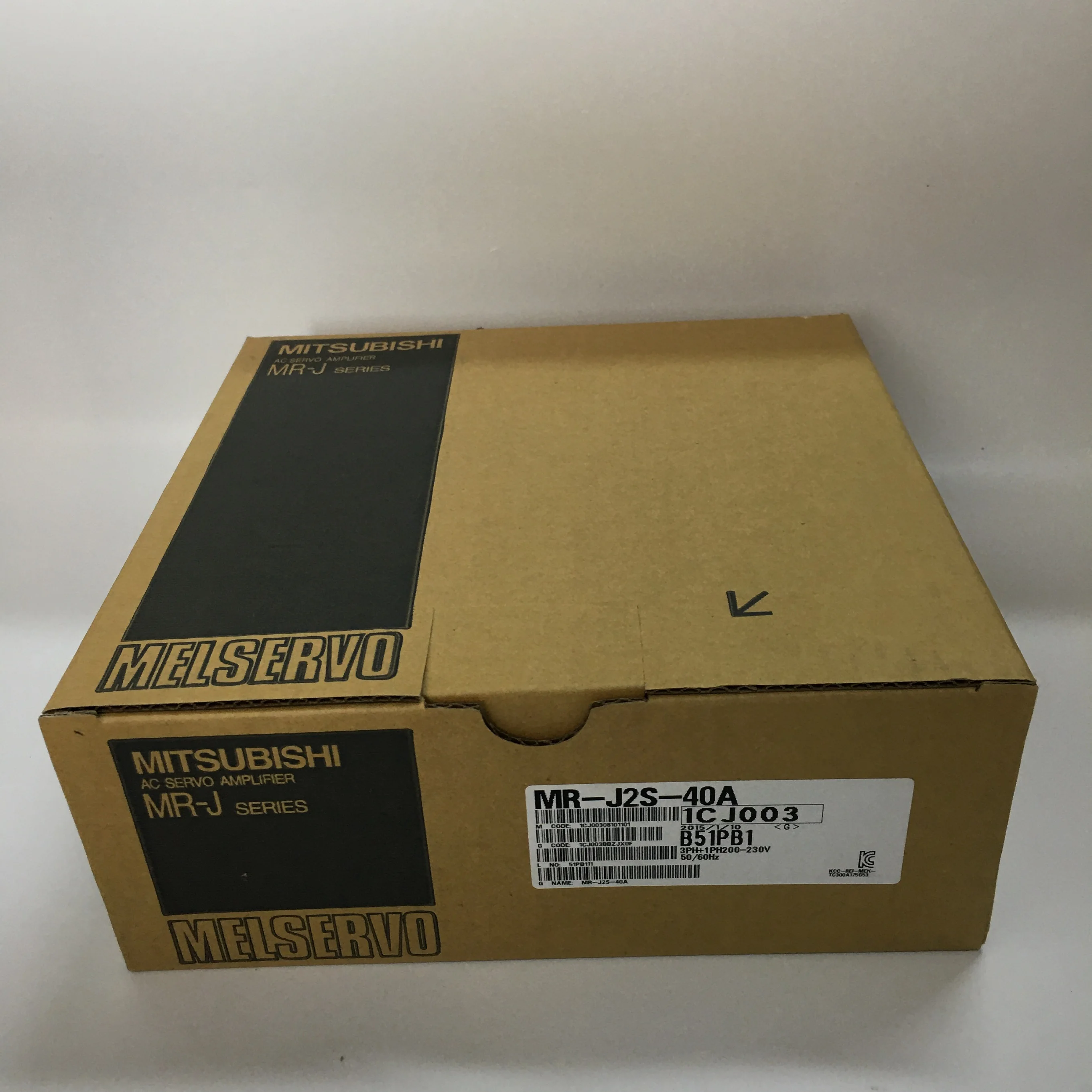 MITSUBISHI AC Servo Amplifier MR-J2S-40A MITSUBISHI AC Servo Amplifier MR-J2S-40A