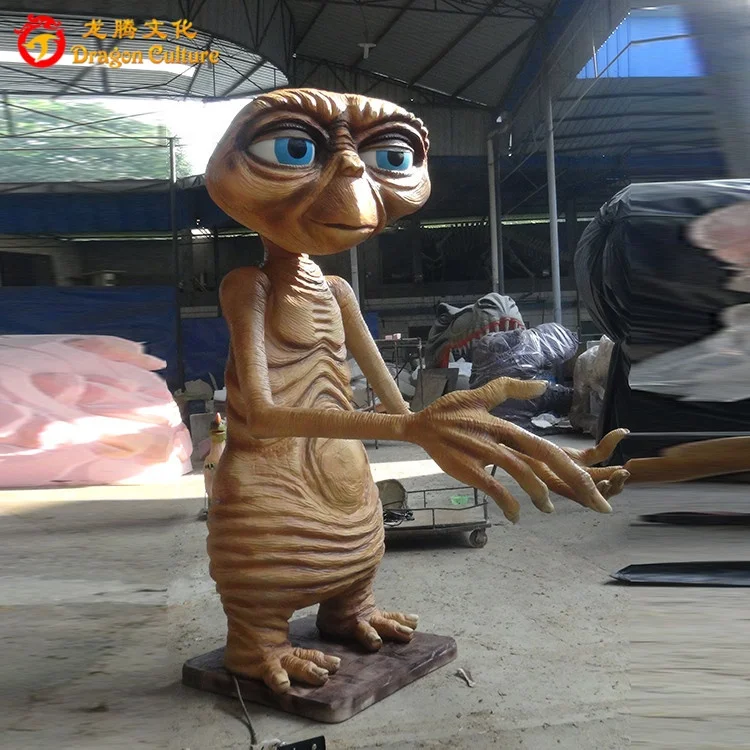 High Quality Attractive Simulation Monster Life Size Alien ET Models for Sale