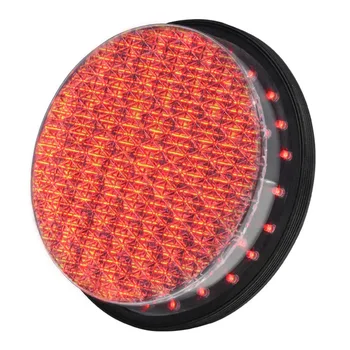 waterproof  200mm red yellow green color led traffic light module with Cobweb Lens fama traffic light